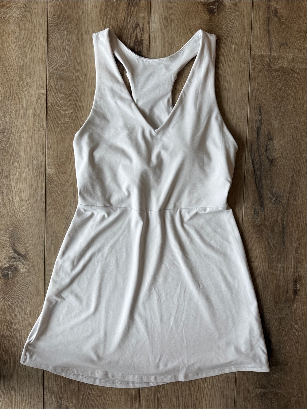White Fabletics Athletic Dress